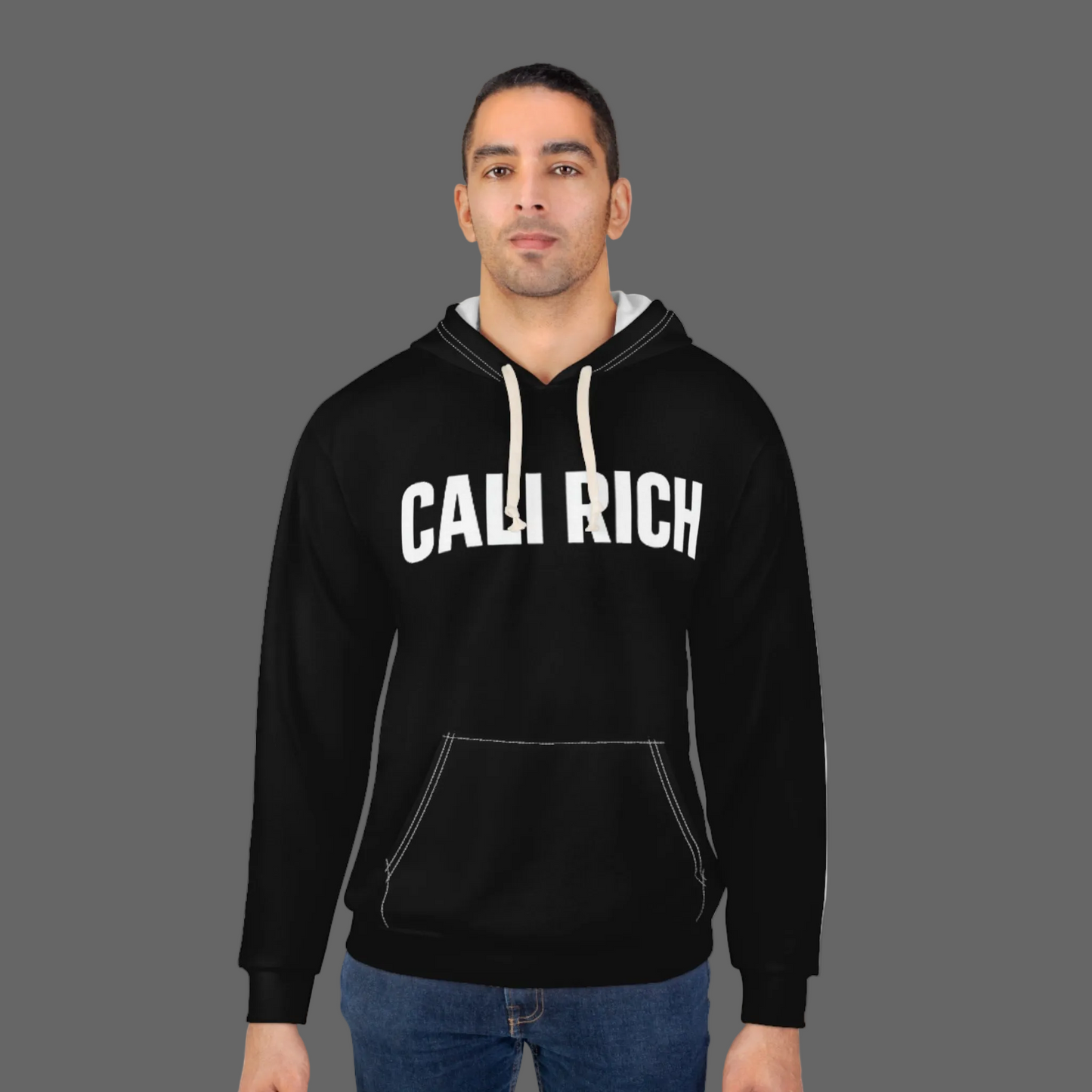 Hoodie — 'Cali Rich / I  My Haters' Pullover Hoodie